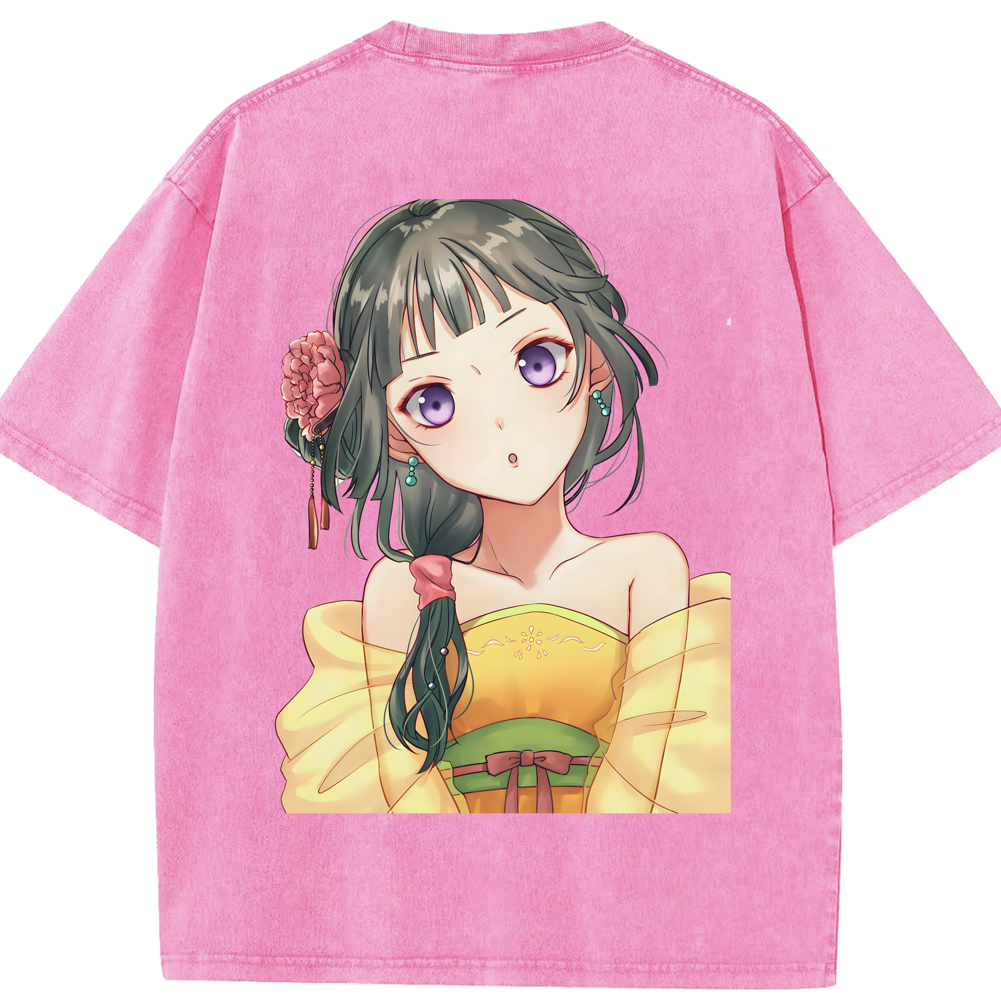 （画像用） 薬屋のひとりごと The Apothecary Diaries 綿100% ヴィンテージ風 半袖Tシャツ（背面プリント）